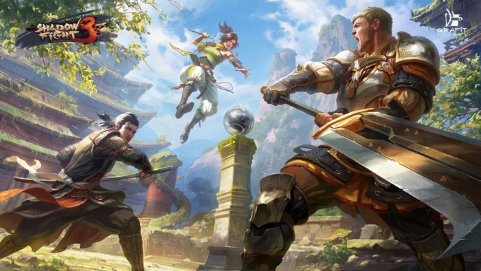 Shadow Fight 3: Warriors in a mystical battle