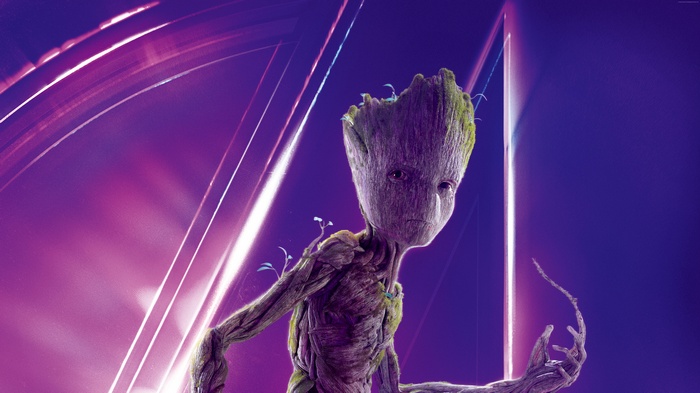 Groot from Avengers: Infinity War 4K