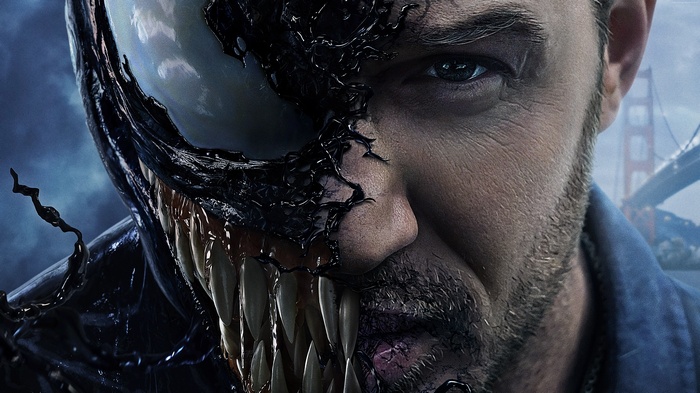 Venom and Eddie Brock from Venom 4K