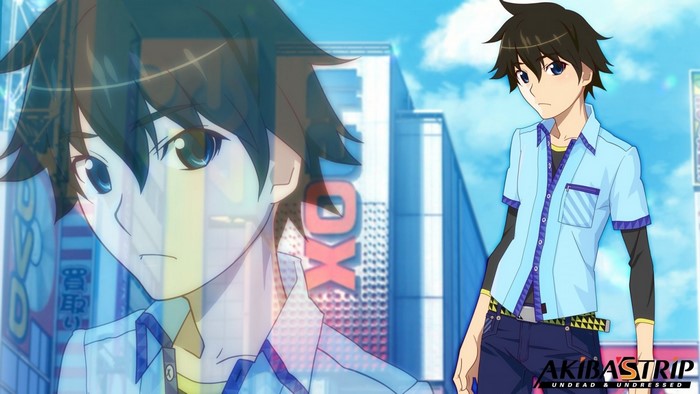 Nanashi from Akiba's Trip: Undead & Undressed