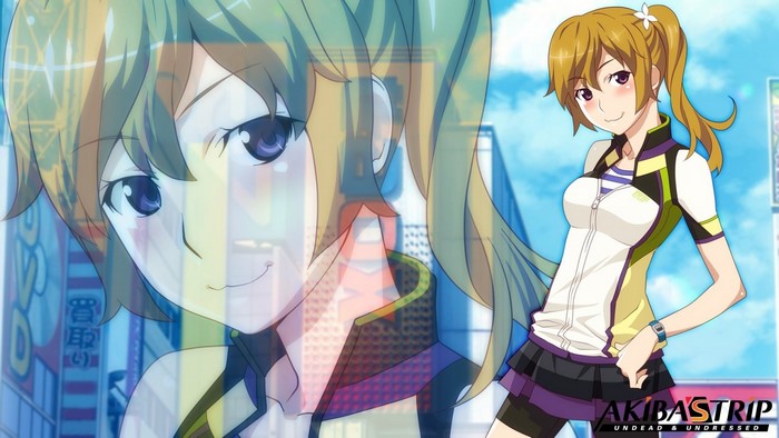 Tohko Sagisaka from Akiba's Trip: Undead & Undressed