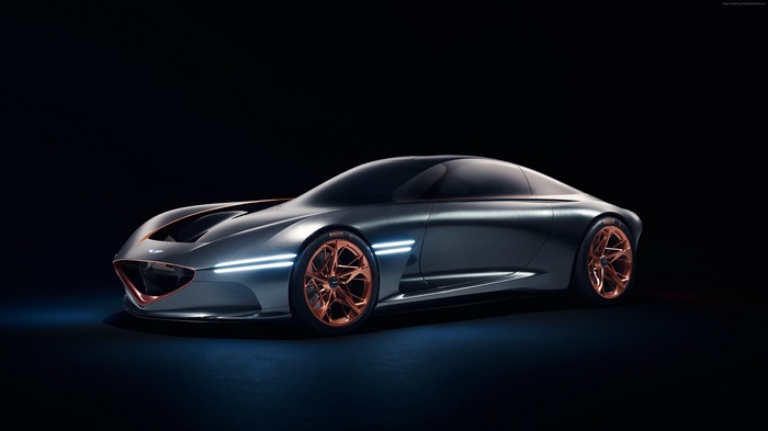 Genesis Essentia concept electric sportscar