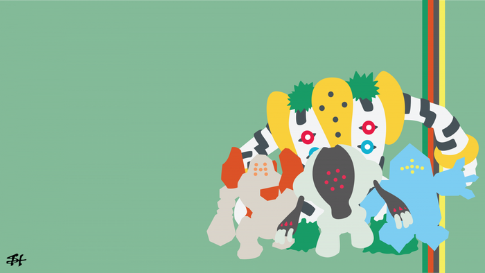 Regigigas and other Regi Pokémon from Pokémon