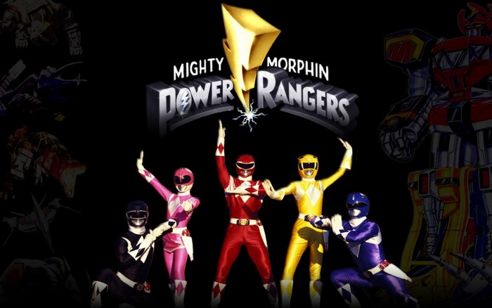 Mighty Morphin Power Rangers with Zords