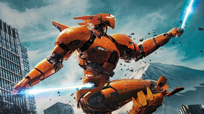 Gipsy Danger Jaeger from Pacific Rim: Uprising in 4K