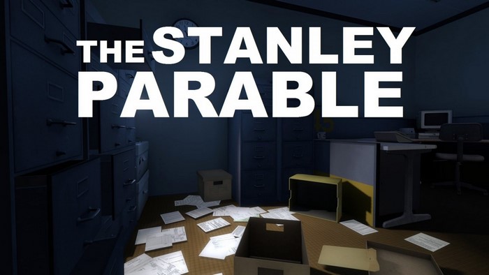 The Stanley Parable video game title screen
