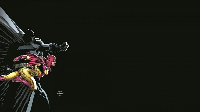 Batman and Flash from DC Comics