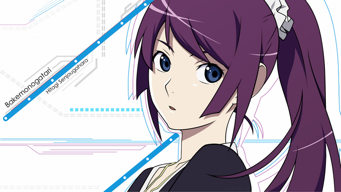 Hitagi Senjougahara from Bakemonogatari