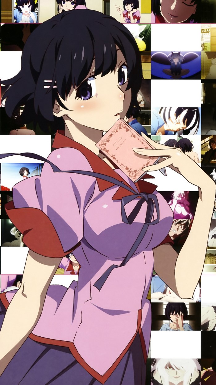 Hanekawa Tsubasa from Monogatari Series illustration
