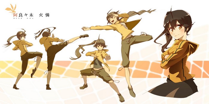 Araragi Karen from Monogatari Series