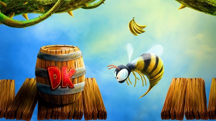 Donkey Kong Country Zinger and Barrel