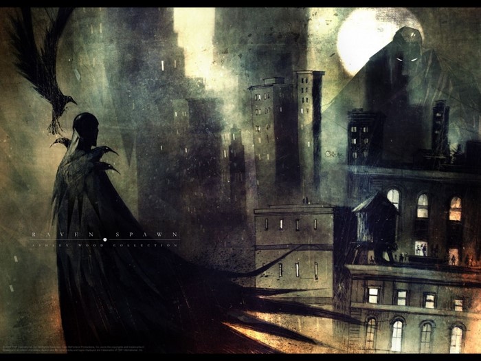Raven Spawn from Ashley Wood Collection