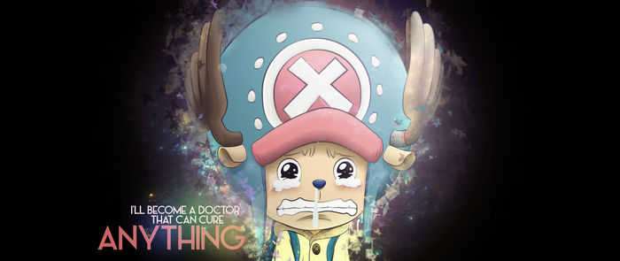Tony Tony Chopper from One Piece crying