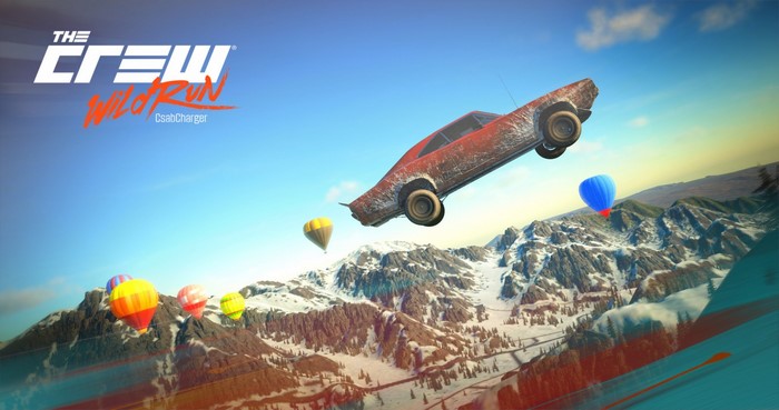 The Crew Wild Run Dodge Charger R/T 1968 Hot Air Balloons