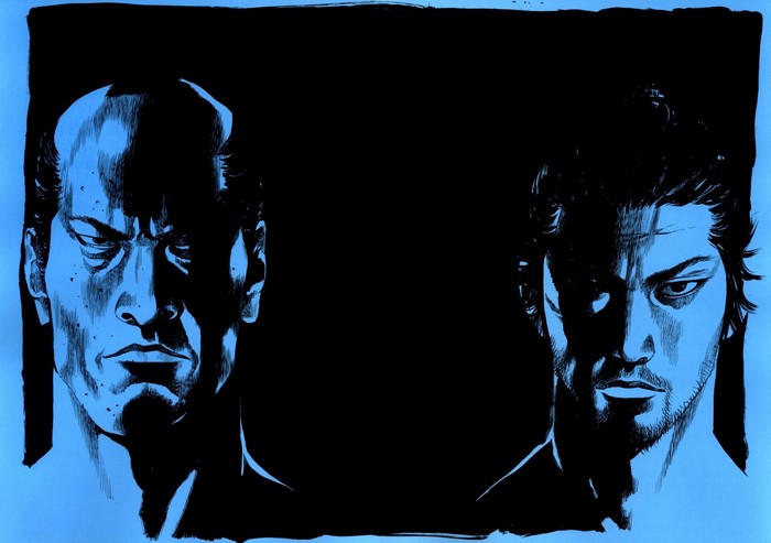 Miyamoto Musashi and Sasaki Kojiro from Vagabond