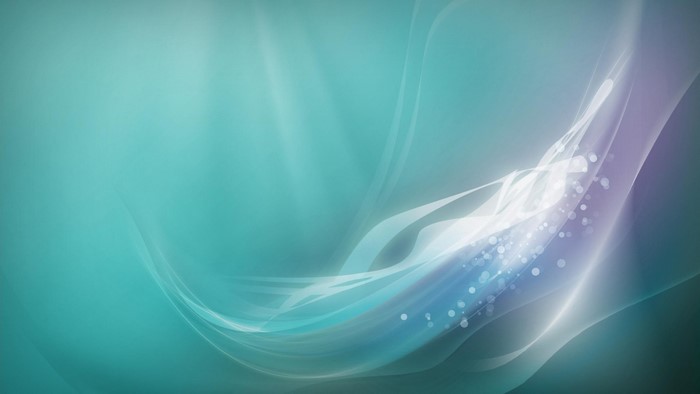 Abstract blue and purple light waves with circles