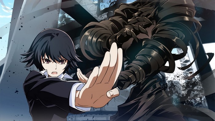 Izumi Shimomura from Ajin confronts a dark entity