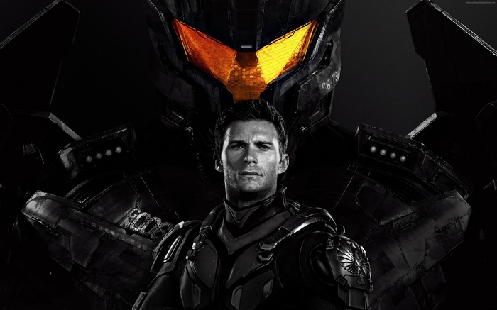 Scott Eastwood in Pacific Rim: Uprising 4K