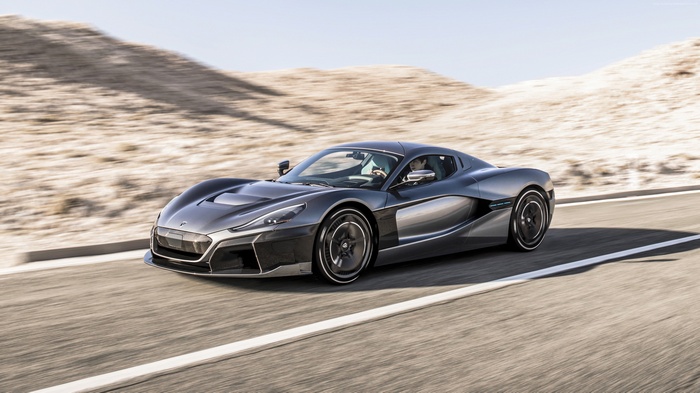 Rimac C Two electric hypercar at Geneva Motor Show 2018