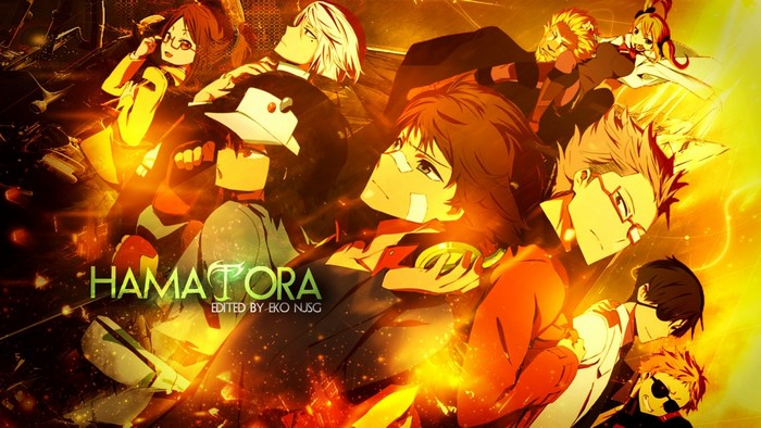 Hamatora characters illustration