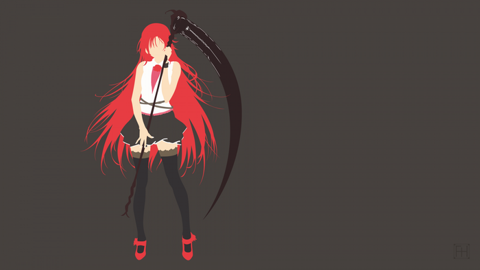 Lisara Restall from Dakara Boku Wa H Ga Dekinai with Scythe