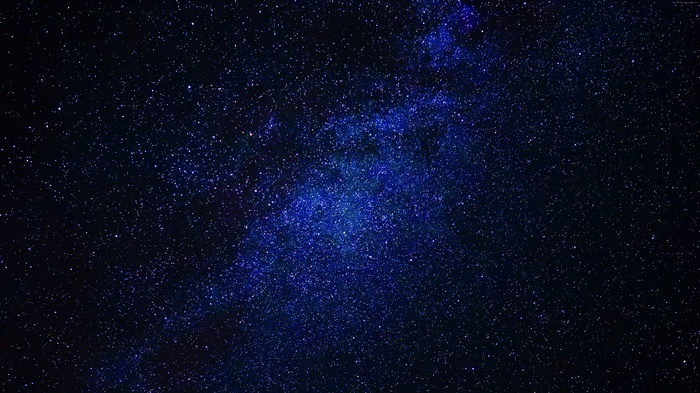 Milky Way galaxy with countless stars 4K