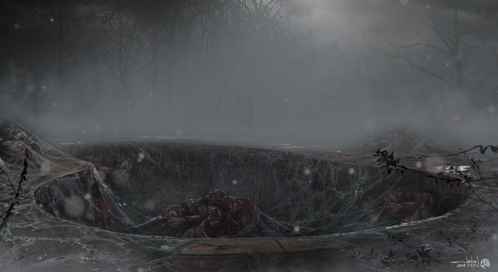 The Upside Down from Stranger Things