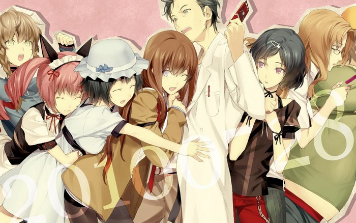 Steins;Gate characters illustration