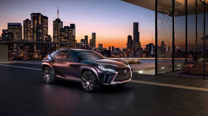 Lexus UX Concept SUV at Geneva Motor Show 2018