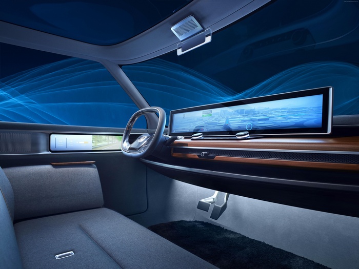 Honda Urban EV Concept interior dashboard 4K
