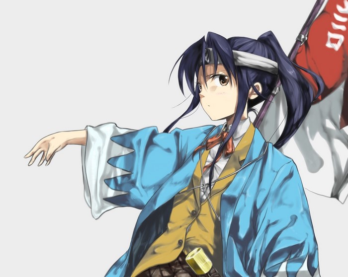 Amakusa Shino from Seitokai Yakuindomo illustration