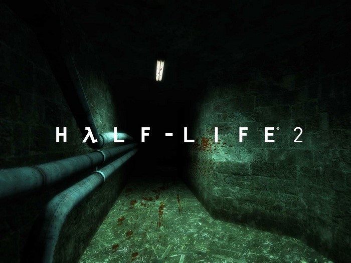 Half-Life 2 video game title screen