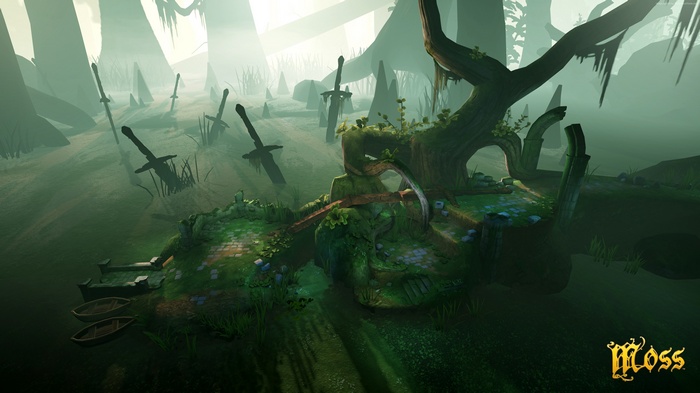 Moss 4K VR screenshot