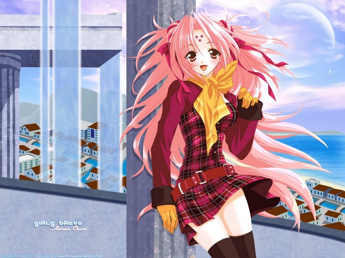 Miharu Sena Kanaka from Girls Bravo