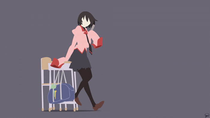 Oshino Ougi from Monogatari Series