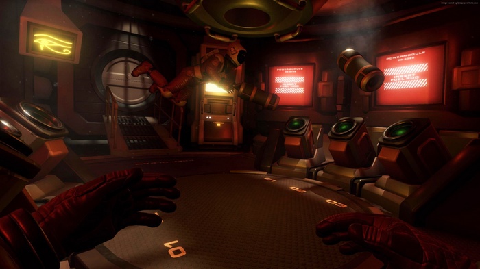 Downward Spiral: Horus Station astronaut in VR
