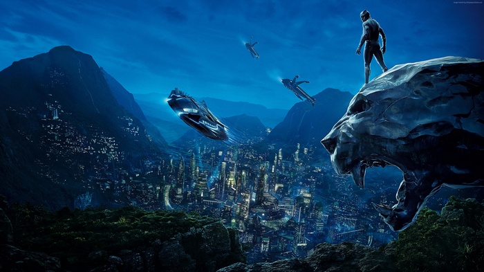 Black Panther in Wakanda 4K