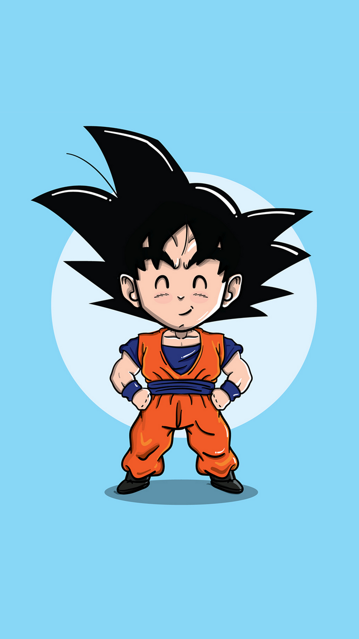 Goku from Dragon Ball Z illustration