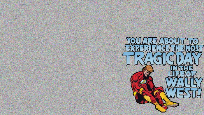 The Flash (Wally West) comic book art