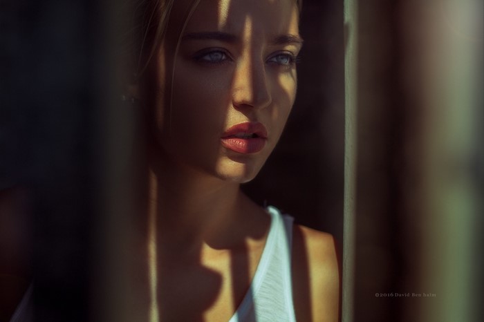 Portrait of Lea Benattia by David Ben Halm