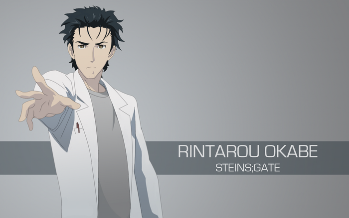 Rintarou Okabe from Steins;Gate