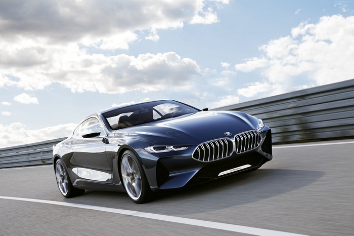 BMW 8 Series Concept Car 4K