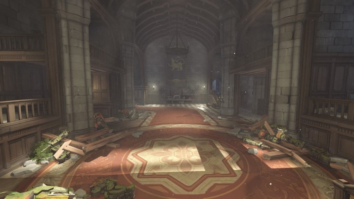 Eichenwalde castle hall in Overwatch