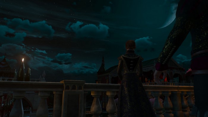 The Witcher 3 Wild Hunt night scene