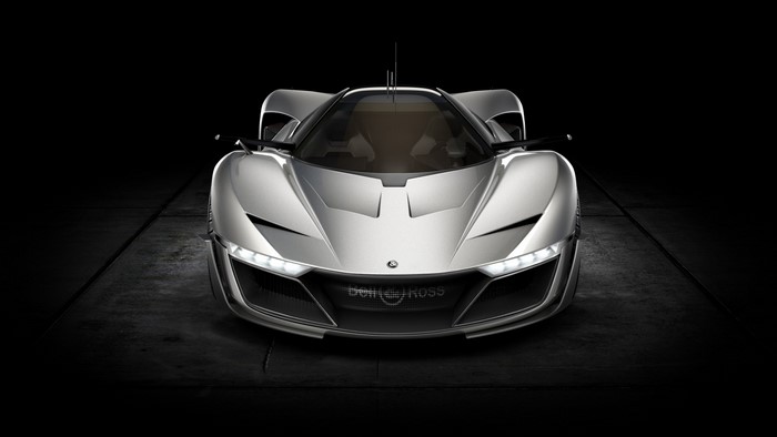 Bell & Ross concept supercar front view