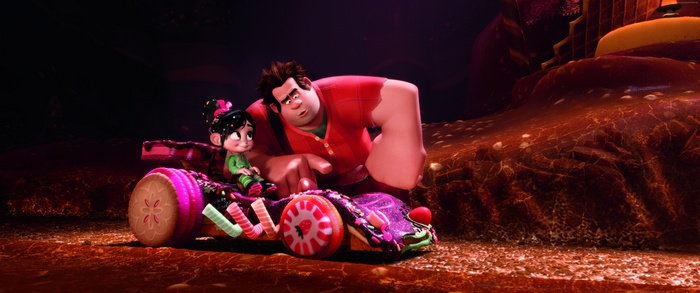 Vanellope and Ralph from Ralph Breaks the Internet: Wreck-It Ralph 2