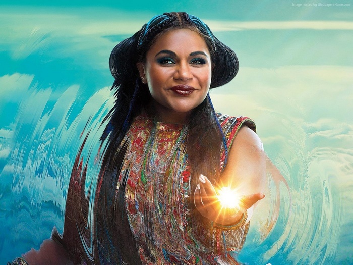 Mindy Kaling as Mrs. Who from A Wrinkle in Time