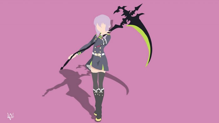 Hiiragi Shinoa from Owari No Seraph