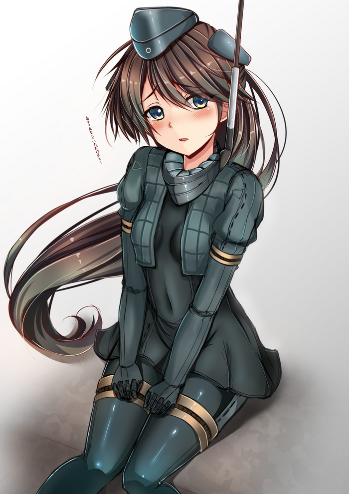 Kantai Collection girl in uniform