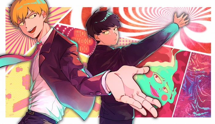 Mob Psycho 100: Shigeo and Ekubo